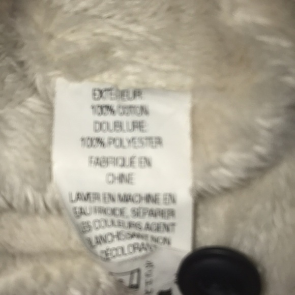 L.L. BEAN fleece lined button up long sleeve flannel cozy shacket NEW size S - Picture 5 of 12